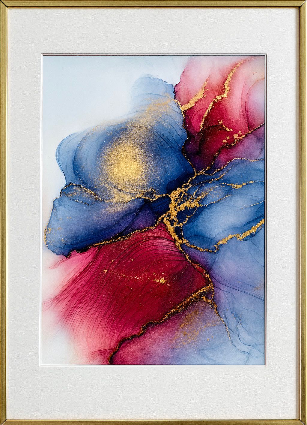 Golden Drift Ocean of Fire